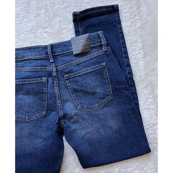 NWT Banana Republic Women's Dark Wash Girlfriend Rolled Hem Jean in 26/2 - Picture 16 of 16